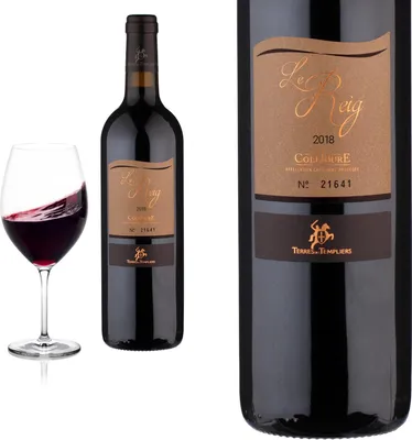 Produktbild von 2018 Collioure Le REIG von Terres des Templiers - Rotwein