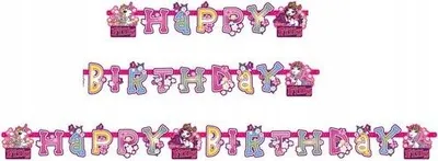 Image de Filly Fairy Happy Birthday Girlande