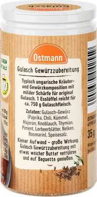 Produktbild von Gulasch Gewürzzubereitung klassisch