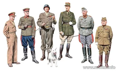 Produktbild von Master Box Ltd. The Generals of WWII  2335108