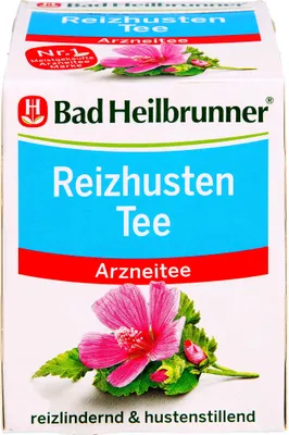 Produktbild von Bad Heilbrunner Reizhusten Tee, 8X1.8 g FBE