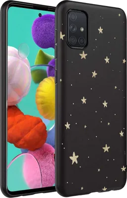 Produktbild von imoshion Design Hülle Samsung Galaxy A71 - Stars Gold