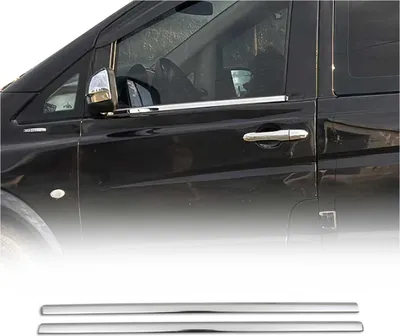 Immagine prodotto di Modanature per Mercedes Vito W639 2003-2014 in acciaio inox cromato 2x