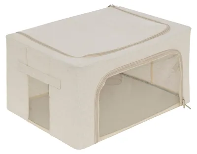 Produktbild von Aufbewahrungstasche für Bettdecken Five® - Dressy+ - Beige - Zusammenklappbar