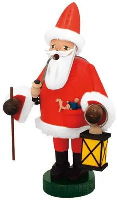 Produktbild von Weihnachtsmann mit Laterne (21cm) Räuchermann von KWO