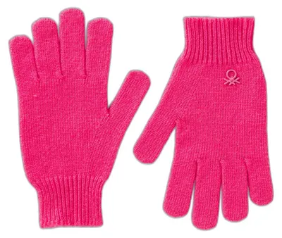 Obrázok produktu pre Rukavice United Colors of Benetton 126WCG00M, farba: ružová, veľkosť: M, detské