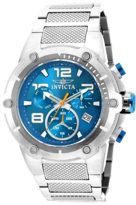 Produktbild von Invicta Speedway 19527 Herrenuhr - Quarzwerk - Edelstahl mit blauem Zifferblatt - 51 mm