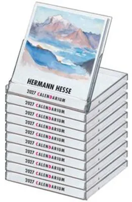 Image de Calendrier Hermann Hesse 2027. Coffret contenant 10 exemplaires, divisés en 10 parties