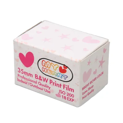 Produktbild von 35-mm-Schwarzweiß-Negativfilm, ISO 200, HD-Kamera, 18 Blatt
