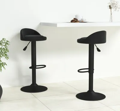 Immagine prodotto di Maison Exclusive - Sgabelli da bar, 2 pezzi, velluto nero