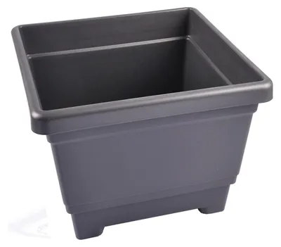 Produktbild von Blumenkübel anthrazit Blumenkasten Pflanzkübel Blumentopf Pflanztopf