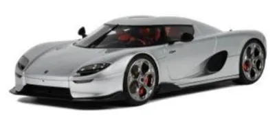 Produktbild von GT Spirit 1:18 KOENIGSEGG CC850 MOON SILVER