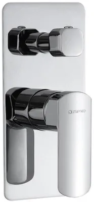 Produktbild von Sapho MIXONA Unterputz-Duscharmatur, 2 Wege, Chrom