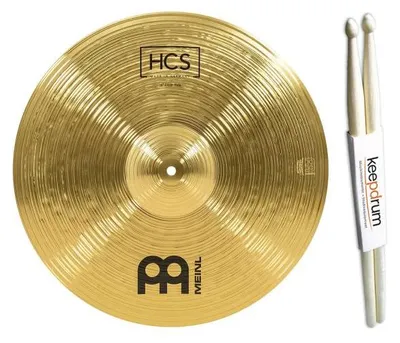 Obrázok produktu pre Meinl činel HCS18CR Crash Ride, priemer 18 palcov, s paličkami na bicie