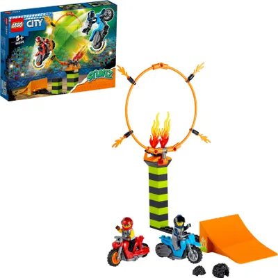 Produktbild von LEGO 60299 Stunt-Wettbewerb - Set mit Spielzeug-Motorrad