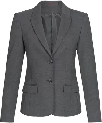 Produktbild von Greiff Modern WITH 37.5® Damen Blazer Regular-Fit Schwarz PINPOINT 42