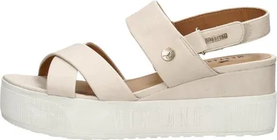Produktbild von Mustang Sandalen Plat  Sandalen Plat - Gebroken wit - Maat 42
