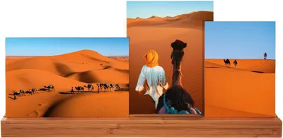 Image de Goldbuch, album photo en bambou, pour 3 photos, dimensions : 40 x 20 x 4,5 cm
