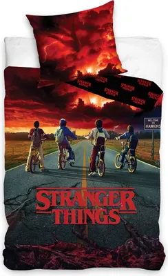 Produktbild von Stranger Things Bettbezug Bikers 140 x 200 cm - 70 x 90 cm