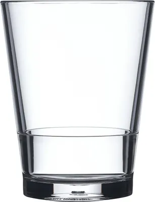 Produktbild von Kunststoffglas Flow 200 ml - Klar
