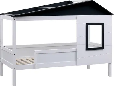 Produktbild von Kinderbett HLO-CP5 weiß/grau