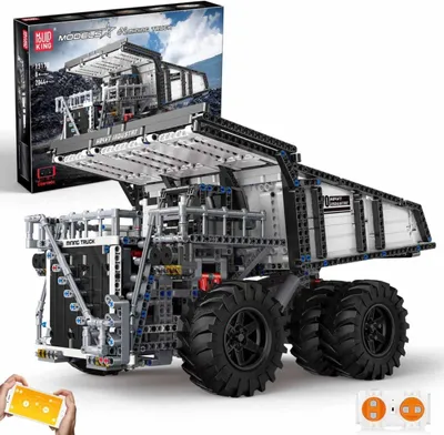Obrázek produktu pro Mould King 13170, nákladní vozidlo pro těžbu s nakládací korbou, včetně dálkového ovládání