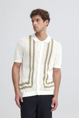 Produktbild von Casual Friday CFHolla Herren Pullover Feinstrickpullover 100% Baumwolle Relaxed Fit