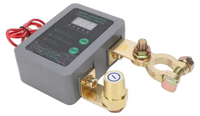 Produktbild von Intelligenter Batterietrennschalter, 12 V/24 V, mit Digitalanzeige und manueller Fernbedienung, für PKWs, SUVs, MPVs und Elektrofahrzeuge
