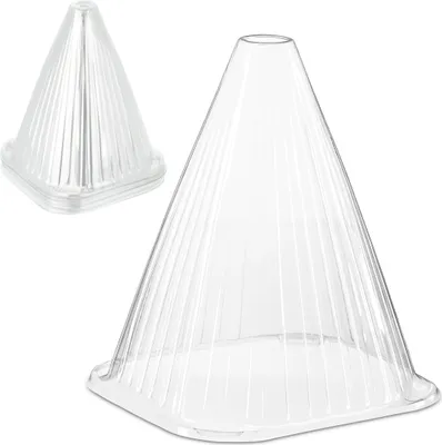 Immagine prodotto di 20 copripianta, protezione contro le lumache, protezione antigelo, A x L x P: 22 x 19 x 19 cm, copripianta in plastica, trasparente