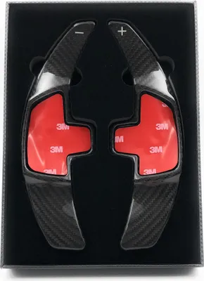 Produktbild von Onwomania Schaltwippen Dsg Shift Paddle für A B C CLA CLS E G GLA GLC GLK GL ML GLE R S Klasse SL SLK Typ C 100 % Carbon