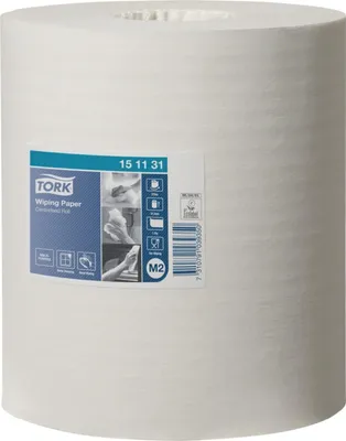 Produktbild von Tork Handtuchrolle, System M2 - Innenabrollung, Qualität Advanced, 1-lagig, hochweiß, unperforiert, 21,5 cm x 275 m