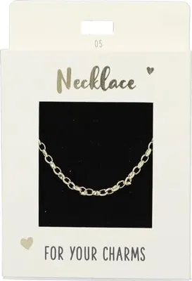 Produktbild von Depesche 11783-005 Halskette aus mittelgroßen Links, vergoldet, variabel in der Länge tragbar (42 cm + 5 cm), ideal als kleines Geschenk