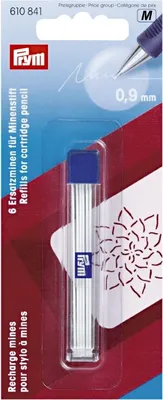 Image de Craies de remplacement pour 610840, 610848, 610850, 0,9 mm, 6 pces, blanc