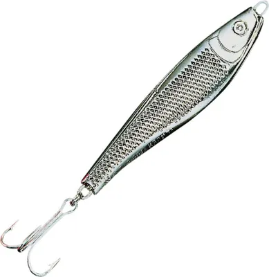 Produktbild von Solvkroken Jensen Pilk nickelfarben - Pilker, Gewicht / Länge / Hakengröße:200g - 13.9cm - Gr. 4/0