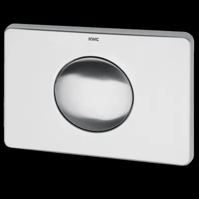 Image de Plaque deKWC, en acier inoxydable, dimensions 207x148 mm, pour mécanisme de chasse d'eau