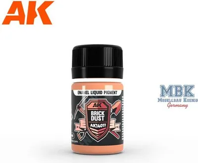 Productafbeelding van AK Interactive S.L. AK-14011 Baksteenstof - Emaille - Vloeibare pigment
