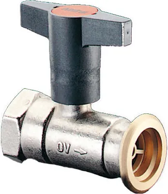 Produktbild von Oventrop Pumpenkugelhahn o. Sperrv. MS vern. DN 32 Rp 11/4 xG 2