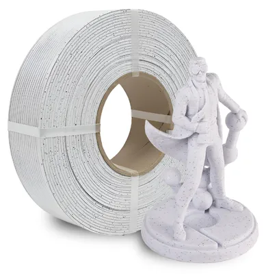 Produktbild von Polymaker PLA 1,75mm REFILL MARBLE WHITE 1kg