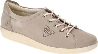 Immagine prodotto di Ecco SOFT 2.0 scarpe da donna - scarpe basse comode e stringate grigio tempo libero NUOVO