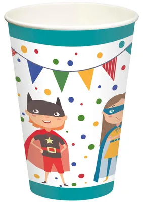 Immagine prodotto di Bicchiere di carta PAPSTAR "Superhero", 0,2 l