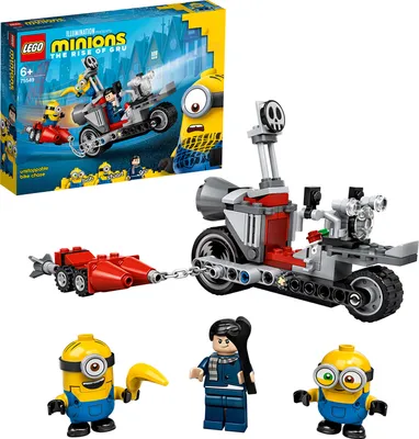 Obrázok produktu pre LEGO Minion Minions Unstoppable Bike Chase Toy, Stavebnica, 6 rok / roky, Plast, 136 kusov, 225 g