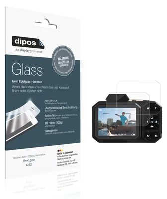 Produktbild von 2x Schutzfolie für Bextgoo D52 matt - Anti-Shock 9H Folie dipos Glass Kunststoffglas