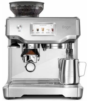 Zdjęcie produktu dla Sage the Barista Touch, Ekspres do espresso, 2 l, Ziarna kawy, Wbudowany młynek, Stal nierdzewna