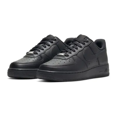 Produktbild von Nike Air Force 1 Low 07 Schwarz Lederschuhe Gr. 38,5 Dd8959-001