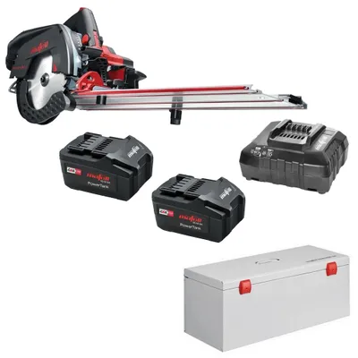 Produktbild von Mafell Akku Kappschienen Säge KSS 50 18 M bl im Transportkoffer 919301