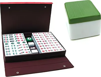 Produktbild von XXL Mah-Jongg auch Mahjongg oder Mahjong, 5 KG grün