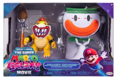 Obrázok produktu pre Bowser Jr, Akčný / Dobrodružný, Super Mario, 3 rok / roky, Viacfarebný, Plast