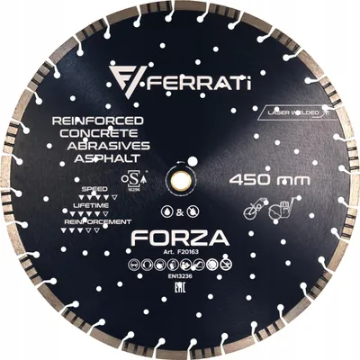 Immagine prodotto di Ferrati Forza 450 mm Diamanttrennscheibe