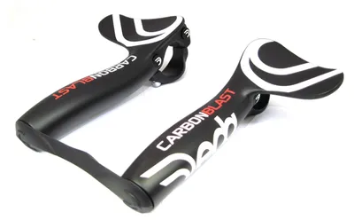 Produktbild von Deda Lenkeraufsatz Carbon Blast schwarz-weiß