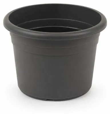 Produktbild von Pflanztopf Fiona Anthrazit Ø 25cm - Frostsicher & UV-Beständig, KI-generiertes Bild